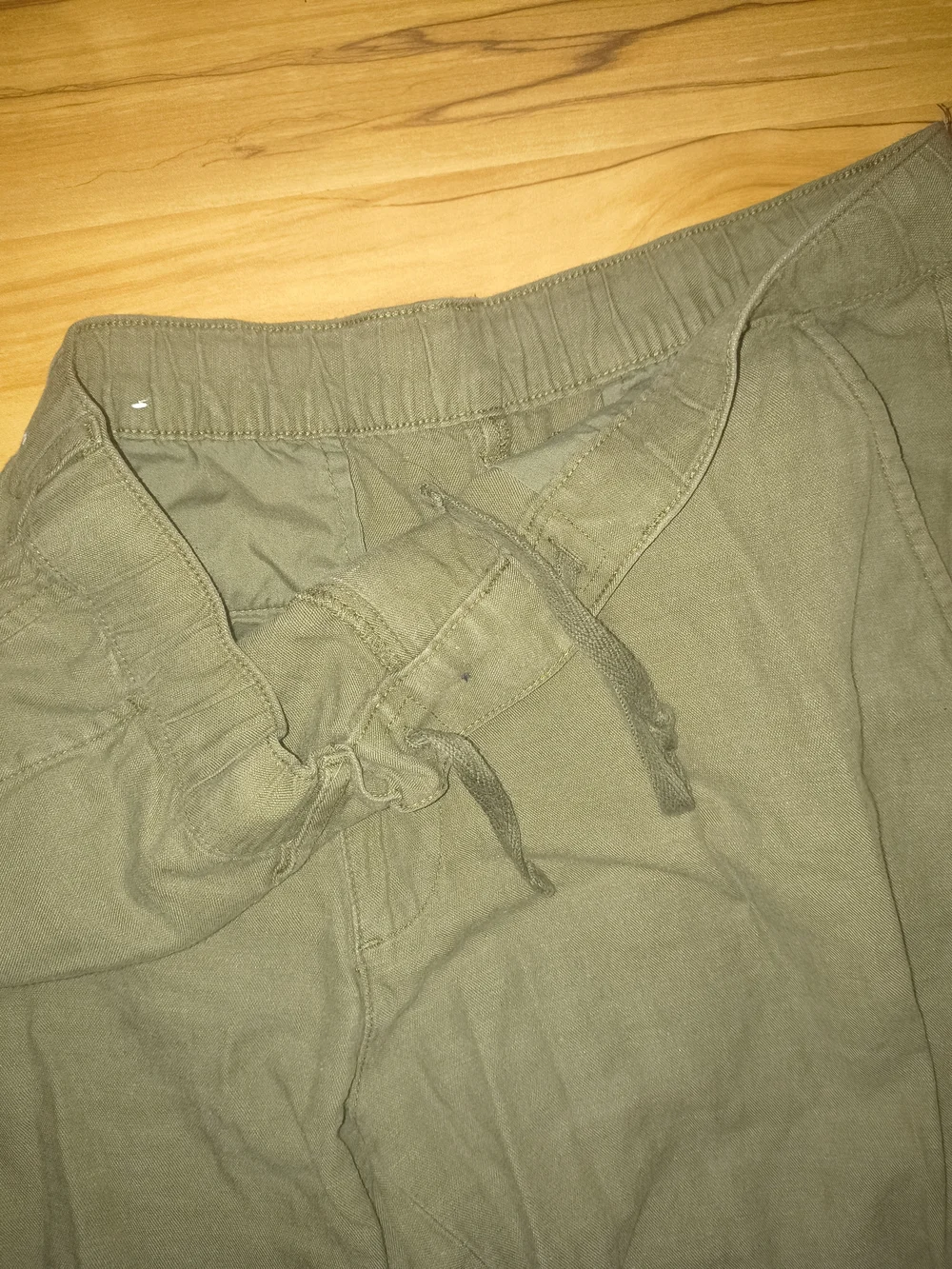 Men's Olive Green Casual Pants